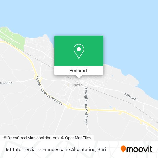 Mappa Istituto Terziarie Francescane Alcantarine