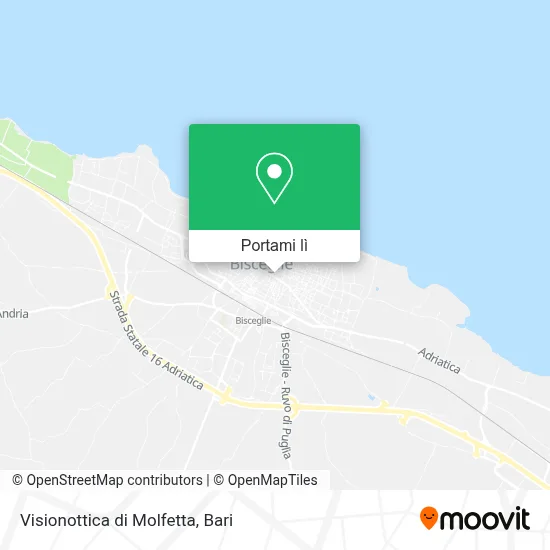 Mappa Visionottica di Molfetta