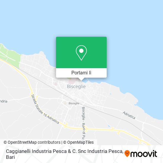 Mappa Caggianelli Industria Pesca & C. Snc Industria Pesca