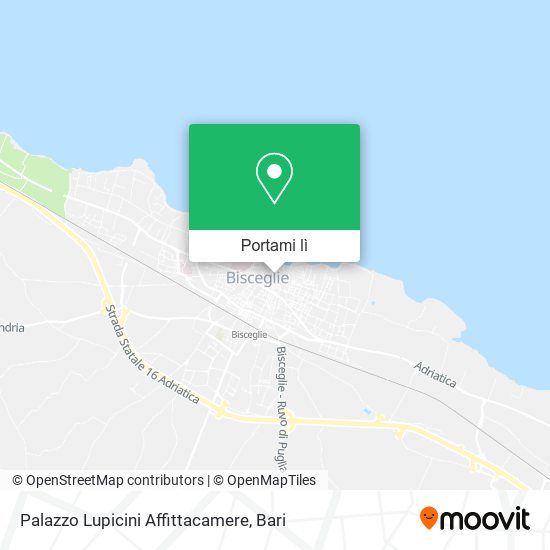 Mappa Palazzo Lupicini Affittacamere