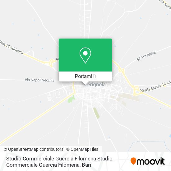 Mappa Studio Commerciale Guercia Filomena Studio Commerciale Guercia Filomena