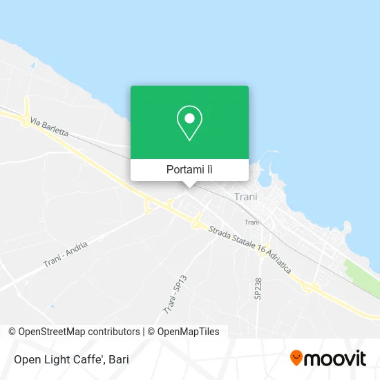 Mappa Open Light Caffe'