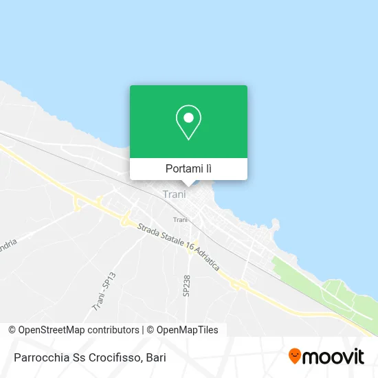 Mappa Parrocchia Ss Crocifisso