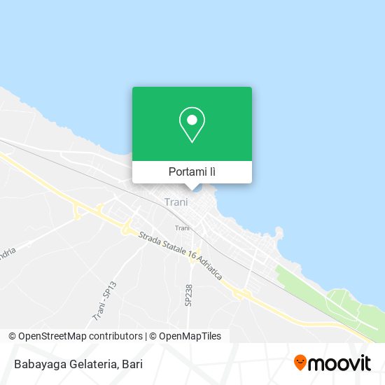 Mappa Babayaga Gelateria