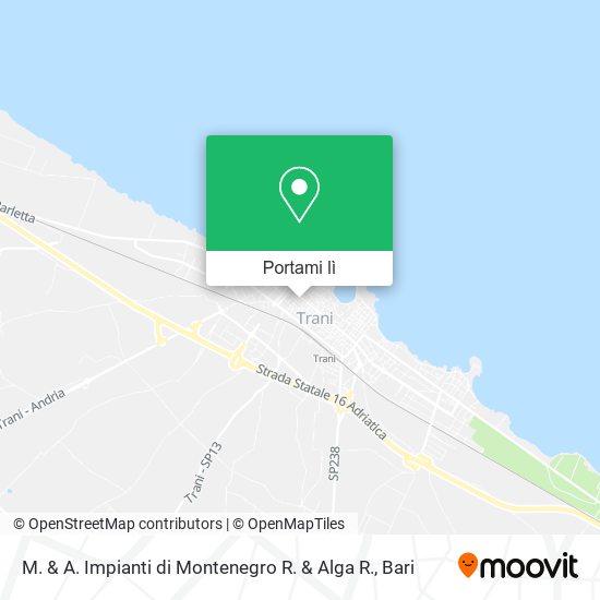 Mappa M. & A. Impianti di Montenegro R. & Alga R.
