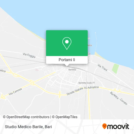 Mappa Studio Medico Barile