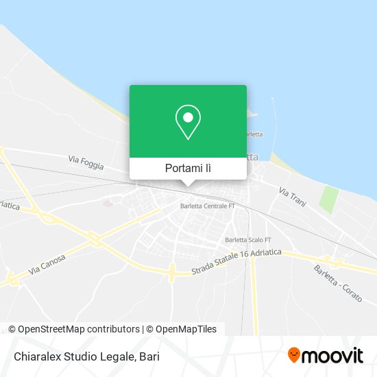 Mappa Chiaralex Studio Legale