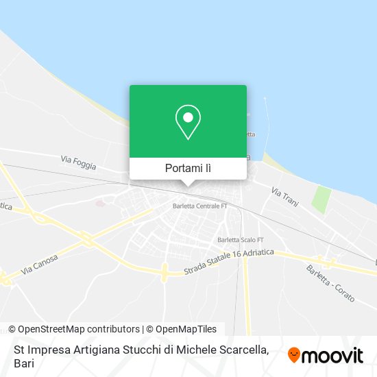 Mappa St Impresa Artigiana Stucchi di Michele Scarcella