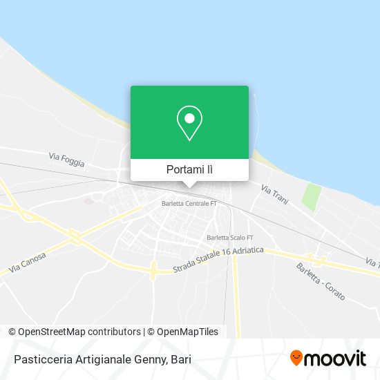 Mappa Pasticceria Artigianale Genny