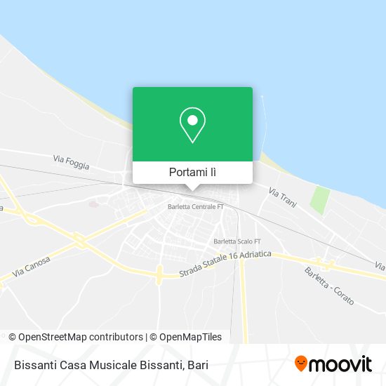 Mappa Bissanti Casa Musicale Bissanti