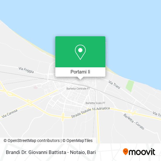 Mappa Brandi Dr. Giovanni Battista - Notaio