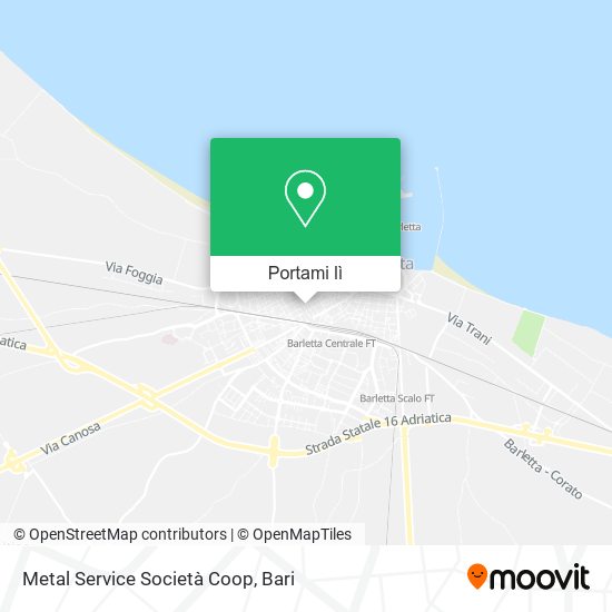 Mappa Metal Service Società Coop