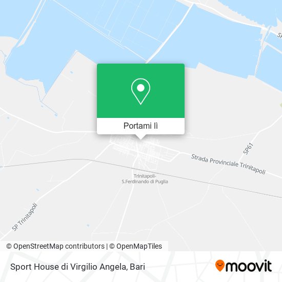 Mappa Sport House di Virgilio Angela