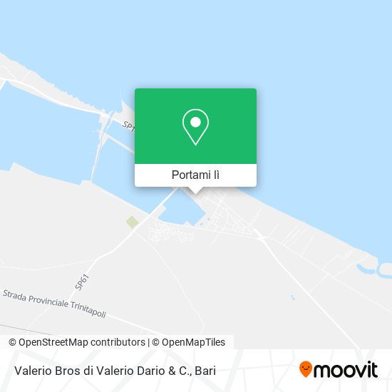 Mappa Valerio Bros di Valerio Dario & C.