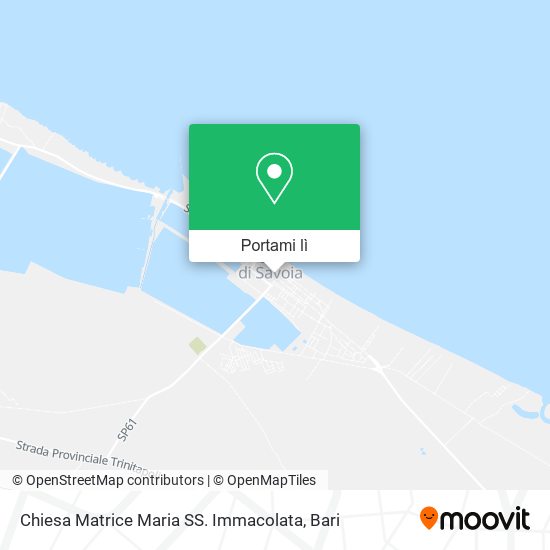Mappa Chiesa Matrice Maria SS. Immacolata