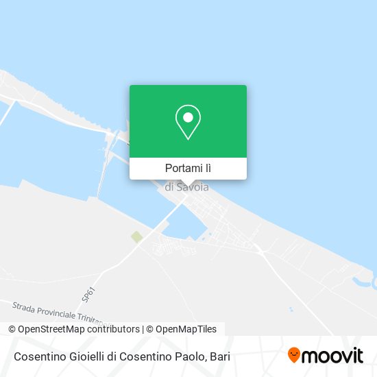 Mappa Cosentino Gioielli di Cosentino Paolo