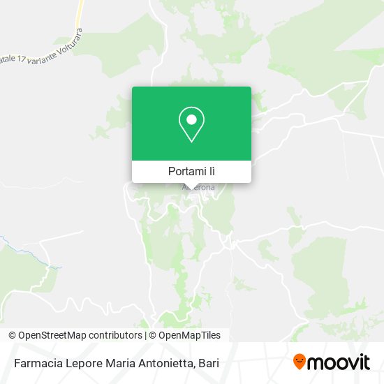 Mappa Farmacia Lepore Maria Antonietta