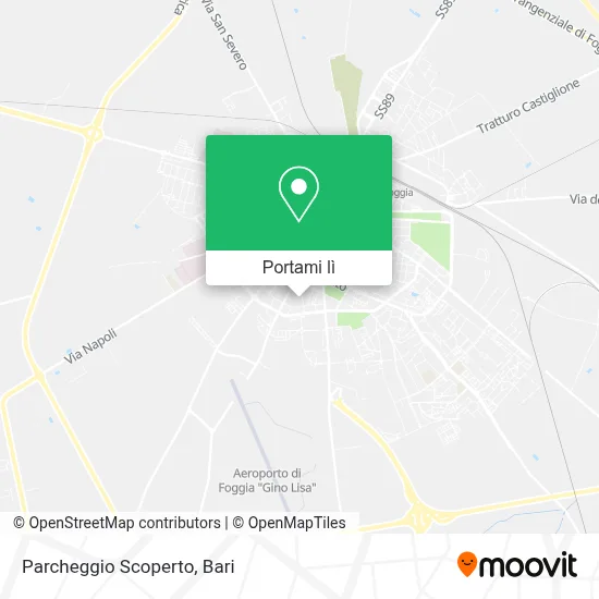 Mappa Parcheggio Scoperto