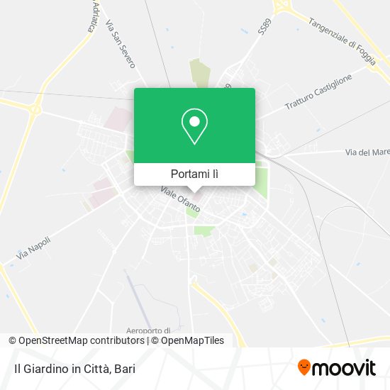 Mappa Il Giardino in Città