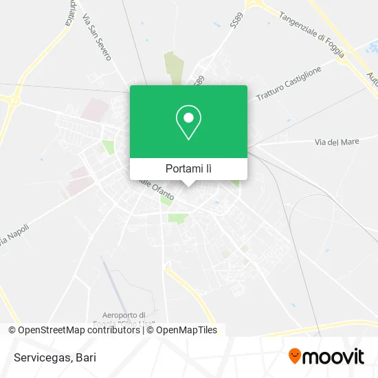 Mappa Servicegas