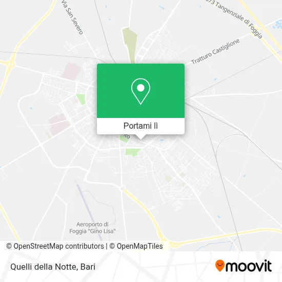 Mappa Quelli della Notte