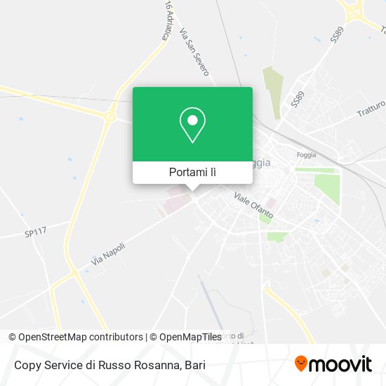 Mappa Copy Service di Russo Rosanna