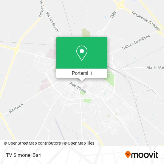 Mappa TV Simone