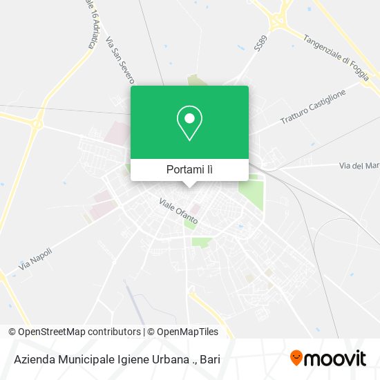 Mappa Azienda Municipale Igiene Urbana .