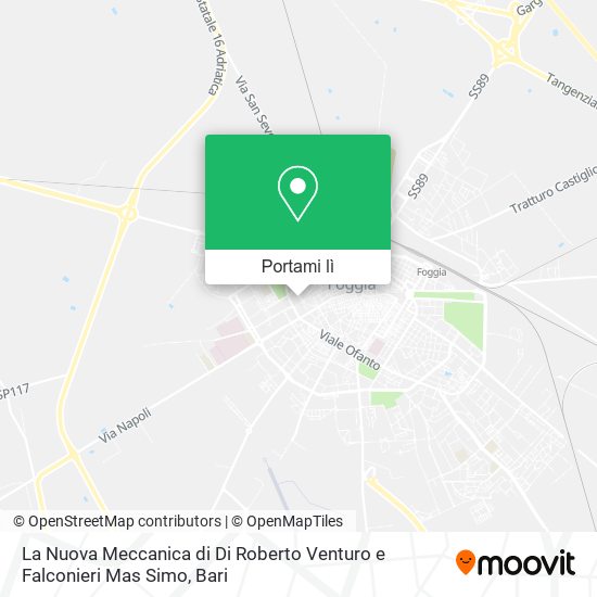 Mappa La Nuova Meccanica di Di Roberto Venturo e Falconieri Mas Simo