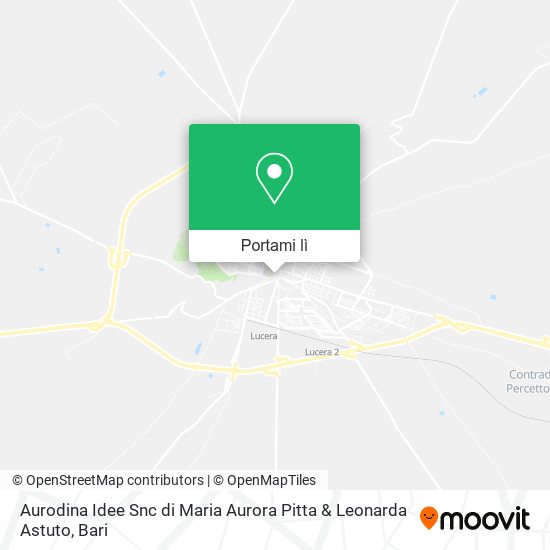 Mappa Aurodina Idee Snc di Maria Aurora Pitta & Leonarda Astuto