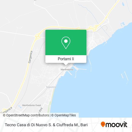Mappa Tecno Casa di Di Nuovo S. & Ciuffreda M.