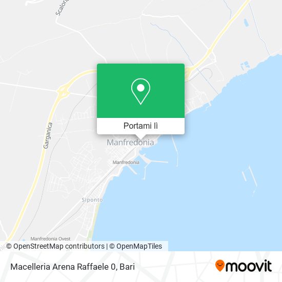 Mappa Macelleria Arena Raffaele 0