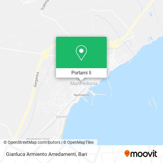 Mappa Gianluca Armiento Arredamenti