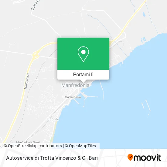 Mappa Autoservice di Trotta Vincenzo & C.