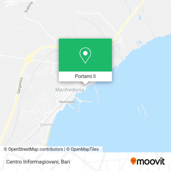 Mappa Centro Informagiovani