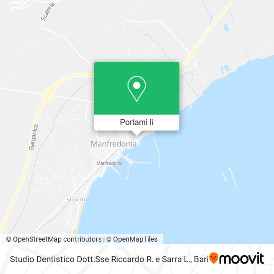 Mappa Studio Dentistico Dott.Sse Riccardo R. e Sarra L.