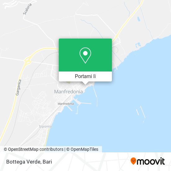 Mappa Bottega Verde