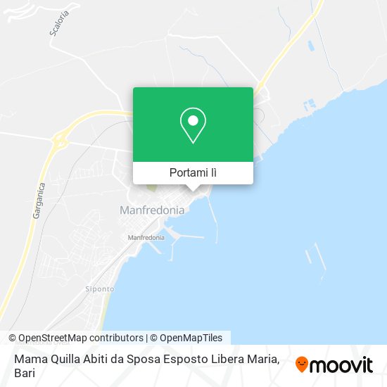 Mappa Mama Quilla Abiti da Sposa Esposto Libera Maria
