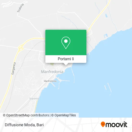 Mappa Diffusione Moda