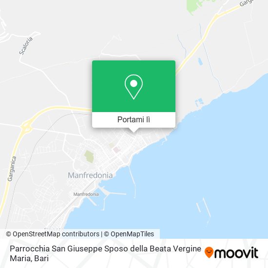 Mappa Parrocchia San Giuseppe Sposo della Beata Vergine Maria