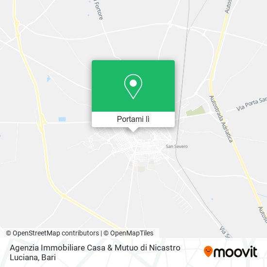 Mappa Agenzia Immobiliare Casa & Mutuo di Nicastro Luciana