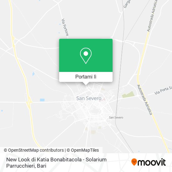 Mappa New Look di Katia Bonabitacola - Solarium Parrucchieri