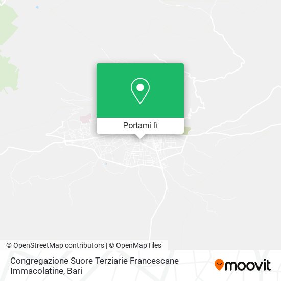Mappa Congregazione Suore Terziarie Francescane Immacolatine