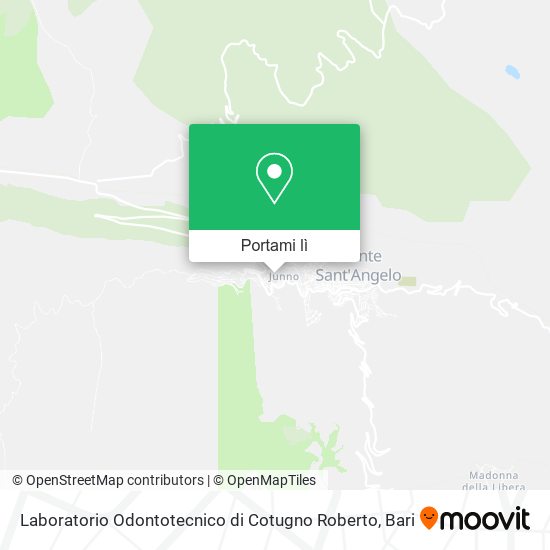 Mappa Laboratorio Odontotecnico di Cotugno Roberto