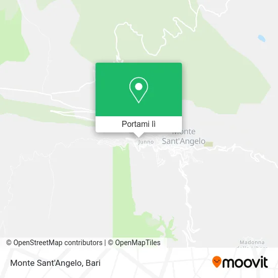 Mappa Monte Sant'Angelo