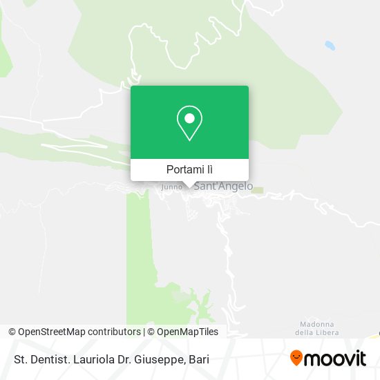 Mappa St. Dentist. Lauriola Dr. Giuseppe