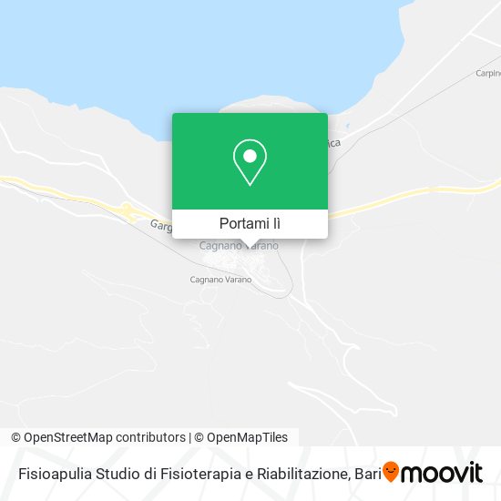 Mappa Fisioapulia Studio di Fisioterapia e Riabilitazione