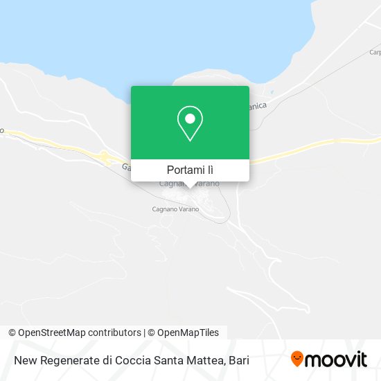 Mappa New Regenerate di Coccia Santa Mattea