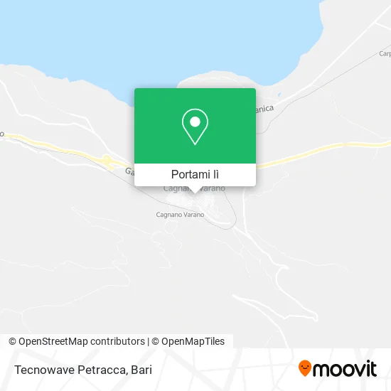 Mappa Tecnowave Petracca