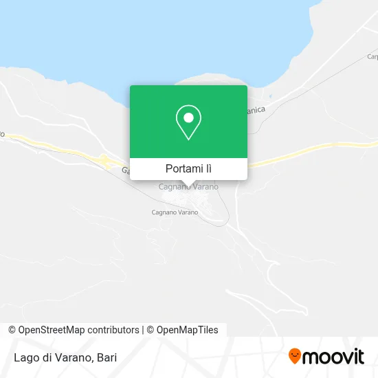 Mappa Lago di Varano